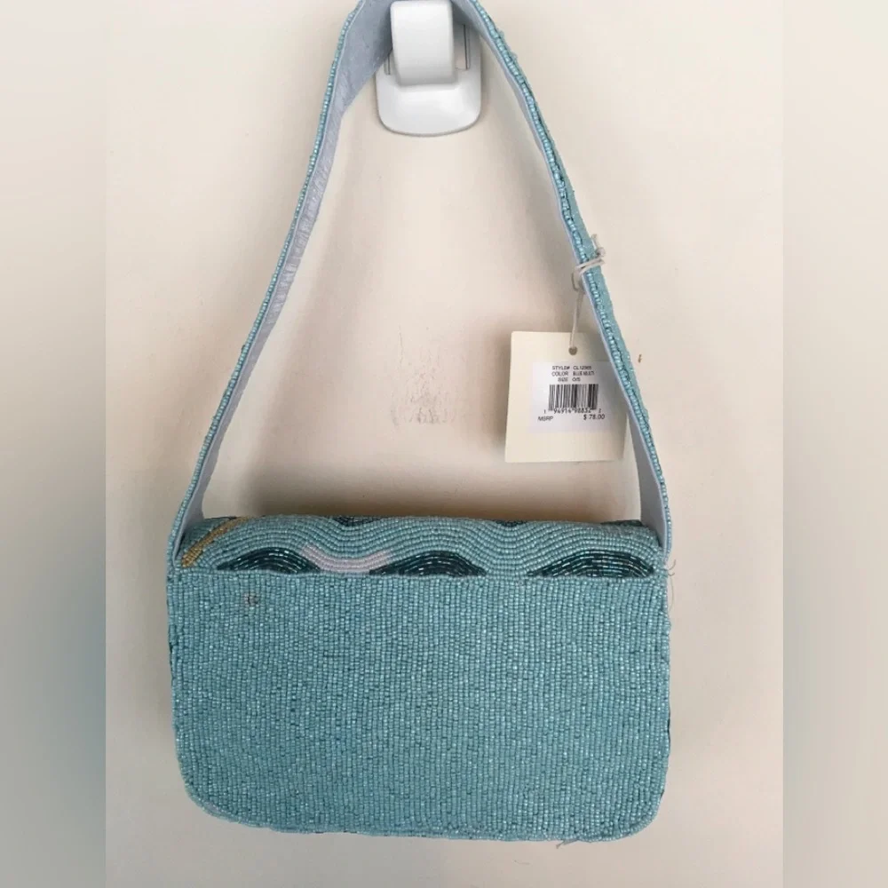 NWT Beaded Swimmer Bag - Picture 2 of 3